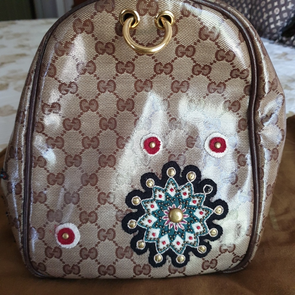 Gucci Multicolor Embroidered Bag - Picture 2 of 15